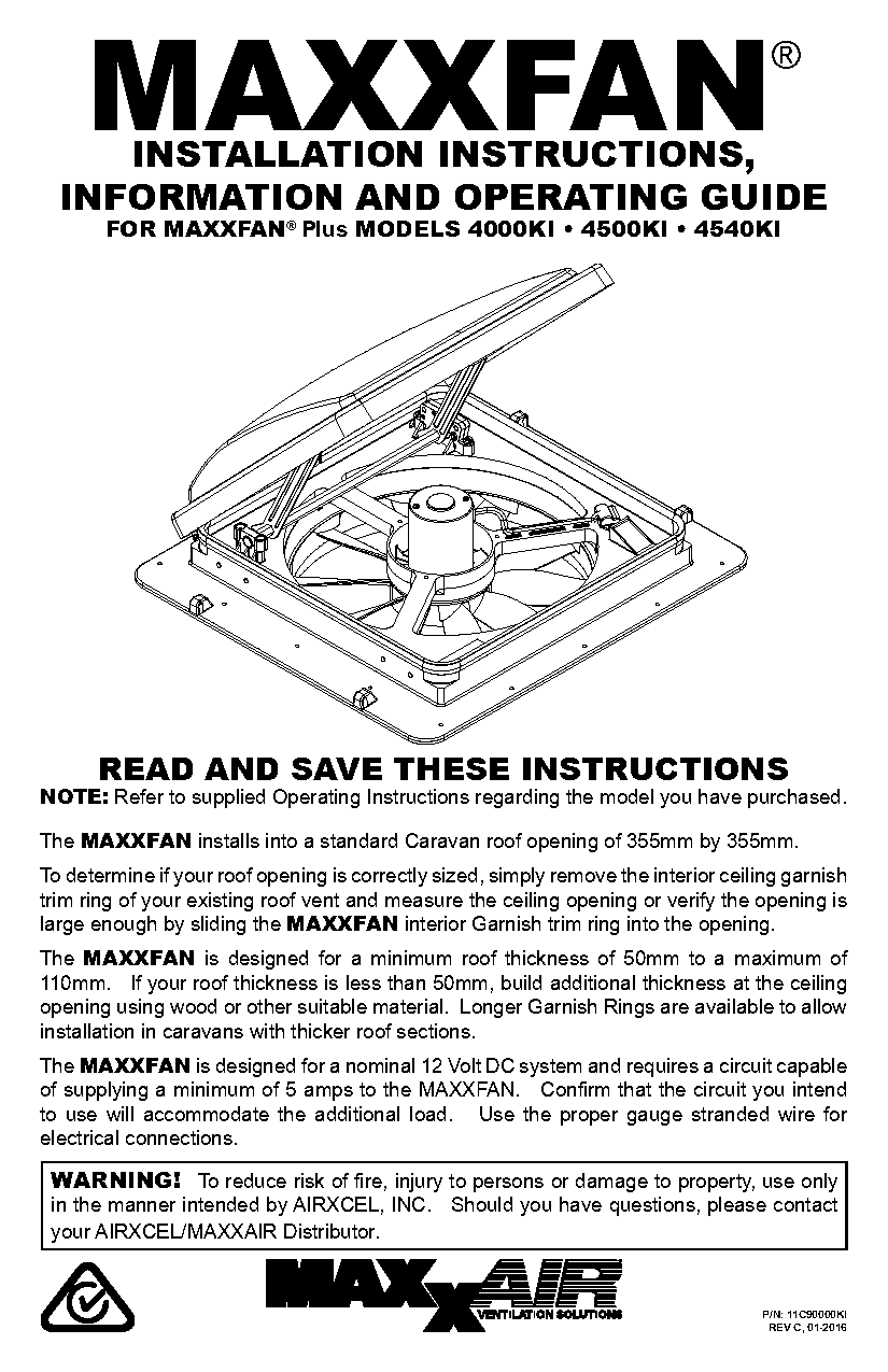 caravan sensor cleaner instructions